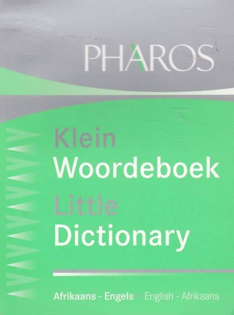 Pharos Klein Woordeboek Little Dictionary (Small pocketbook)