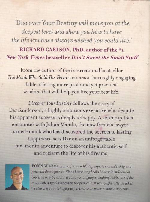Robin S.Sharma Discover your destiney (Med soft cover)
