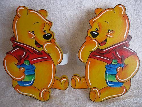 Winnie the pooh curtain tie backs