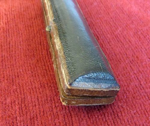 Antique Ivory and Amber cigarette / Cigar holder made by Britains`s Best Briars Company