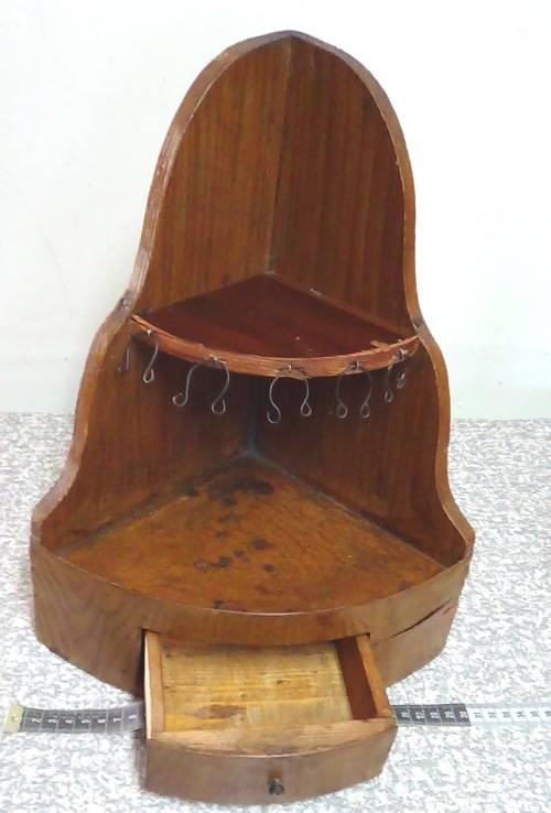 Antique Wooden Pipe stand - Corner stand Postage SAPO only R85.00 due to size!