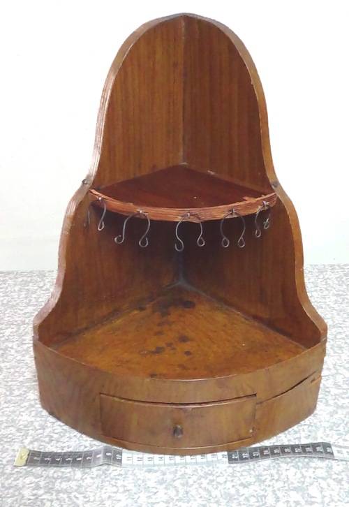 Antique Wooden Pipe stand - Corner stand Postage SAPO only R85.00 due to size!
