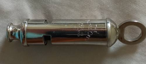 Vintage ACME City Police whistle circa 1950`s ?