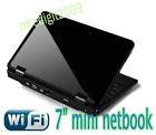 7" LCD Mini Netbook WIFI Windows CE 6.0 2GB Nand Flash  -Black *LOCAL STOCK*
