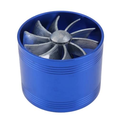 Blue Air Intake Power Launcher  5cm x 6.5cm Single Side Fan