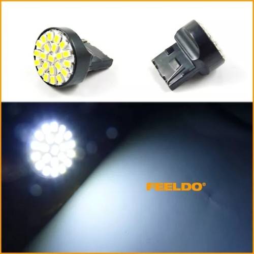 T20 - 22 SMD 1206 Led Car Backup Turning Light White Double Contact
