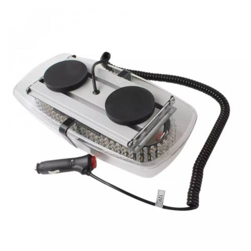 240 LED STROBE WARNING LIGHT MAGNETIC BASE EMERGENCY LIGHT AMBER COLOR