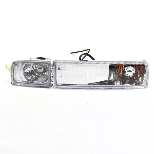 Vw Golf 3 Jetta 3 Mk3 Crystal Front Bumper Indicator With Foglight - Left Side