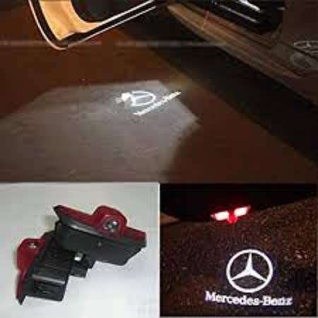 LED 3D Laser Car Door Welcome Light Projector Logo For Benz C(W204)