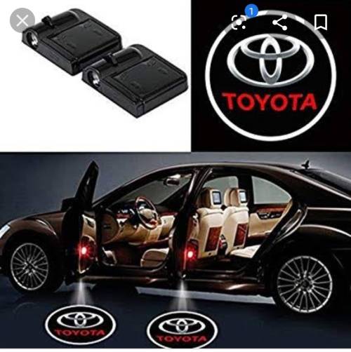 Wireless Ghost Shadow Door Led Logo Lights Toyota - Local Stock!!