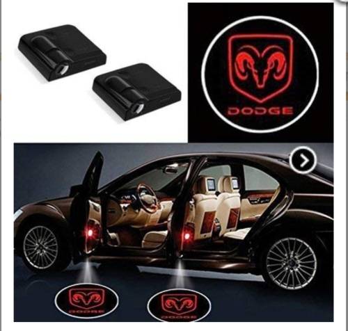 Wireless Ghost Shadow Door Led Logo Lights Dodge - Local Stock!!