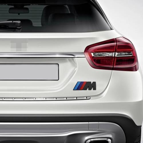 BMW M 3D METAL REAR STICKER CARBON