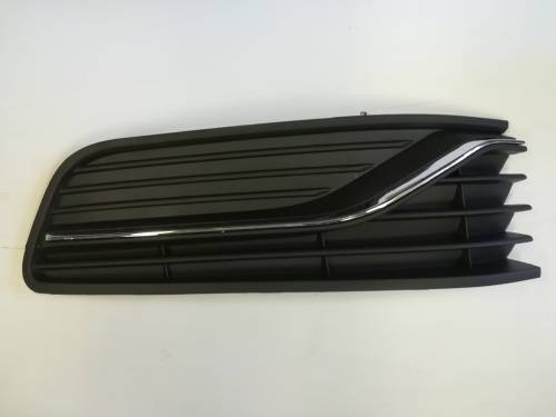 Vw Polo Tsi  Fog Light Cover With Chrome Trim 2014-2018 - Left Side