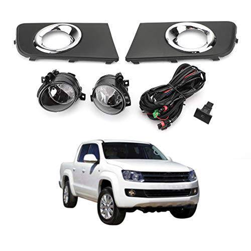 Vw Amarok 2010+ Foglight Assembly Kit - Chrome Ring