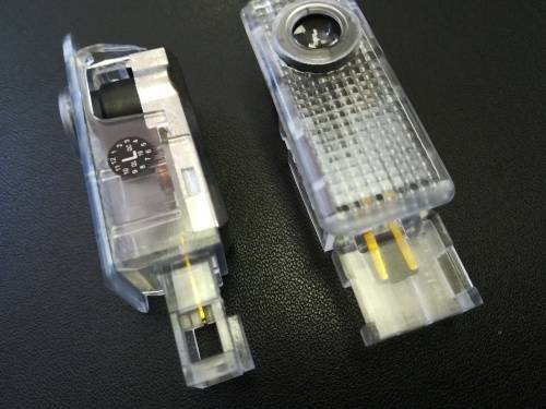 LED 3D Laser Car Door Welcome Light Projector Logo For Porsche Cayenne