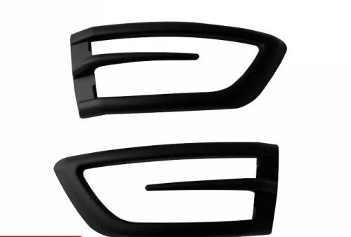 Ford Ranger 2012-2019 ABS Black Side Mirror Trim Set