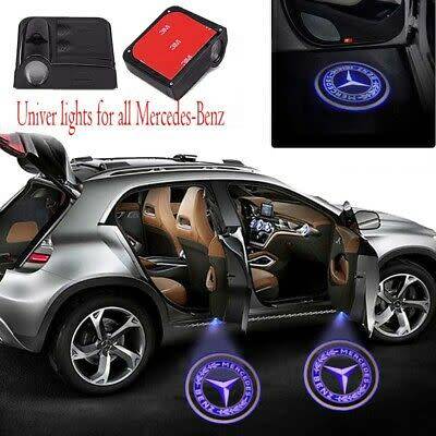 Wireless Ghost Shadow Door Led Logo Lights Mercedes Benz - Local Stock!!