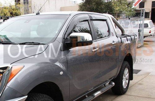 Mazda BT50 2012 - 2020 Matte Black Windshield REAR