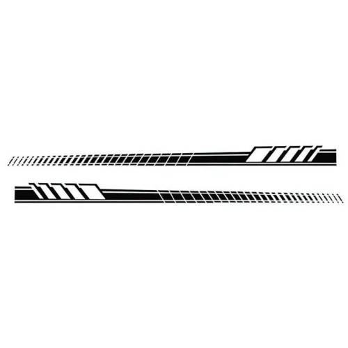 2 x Amg Racing Sport Side Skirt Decals Vinyl Sticker