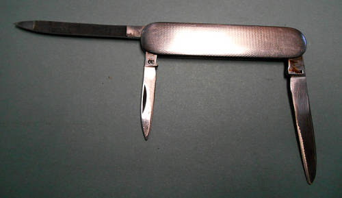 Vintage Emil Olsson Eskilstuna, Fragestra, Rostfri, Pocket knife