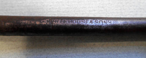 Lot of 4 vintage drill bits, various, all marked.