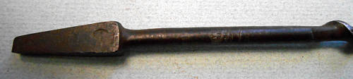 Lot of 4 vintage drill bits, various, all marked.