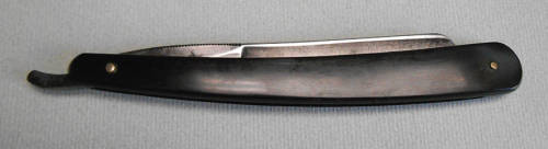 CHRIS JOHNSON & Co STRAIGHT Real Hollow CUT THROAT RAZOR SHEFFIELD