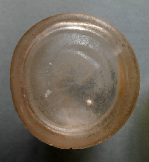 Selection of three vintage glass ink wells