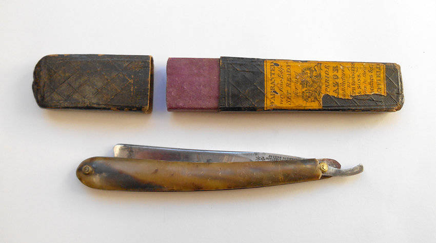 Joseph Rodgers & Sons Razor antique/ vintage No 6 Norfolk Street Sheffield original box