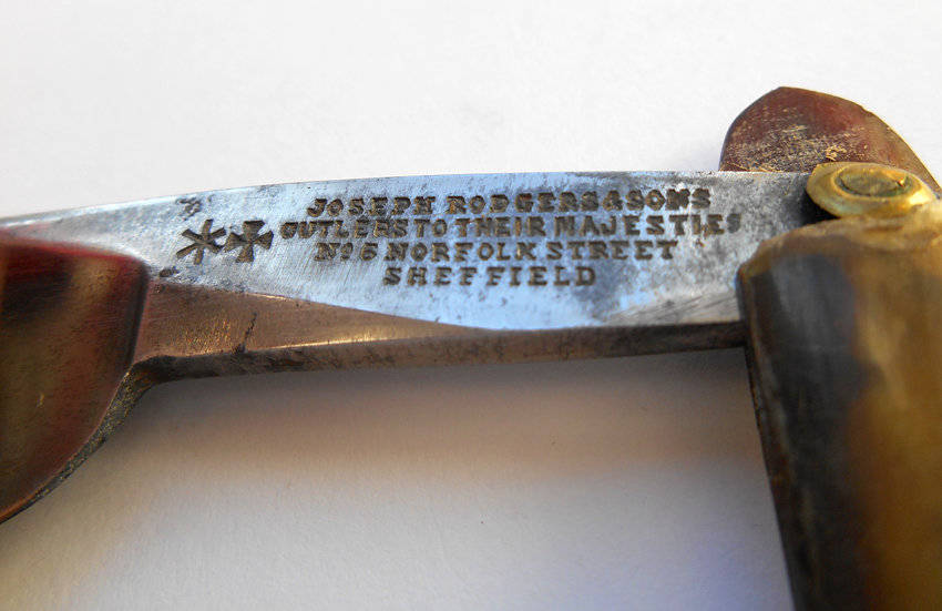Joseph Rodgers & Sons Razor antique/ vintage No 6 Norfolk Street Sheffield original box