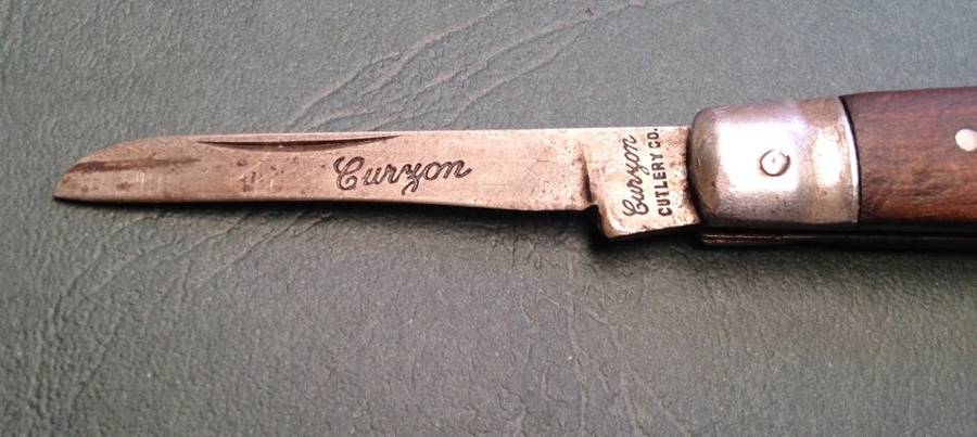 Vintage pocket knife Curzon Cut Company
