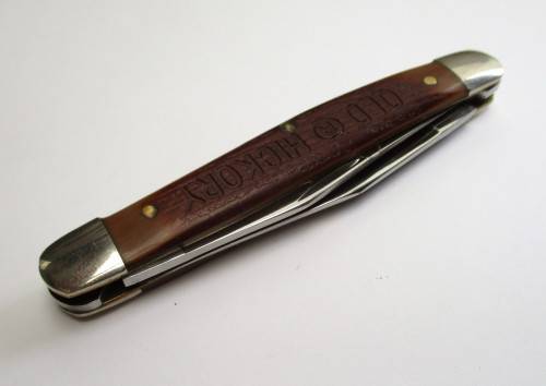 Ontario Knife 615 Old Hickory Muskrat Knife, made in USA, Delrin Scales.