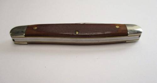 Ontario Knife 615 Old Hickory Muskrat Knife, made in USA, Delrin Scales.