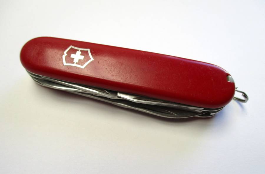 Discontinued Swiss Army / Victorinox Climber 84mm pocket knife