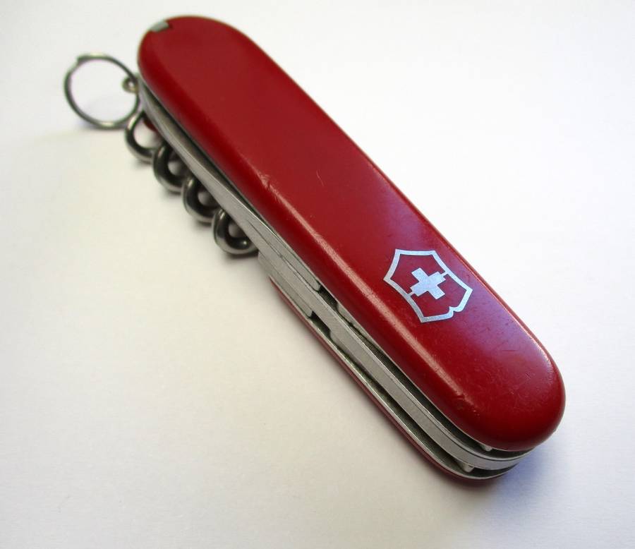 Discontinued Swiss Army / Victorinox Climber 84mm pocket knife