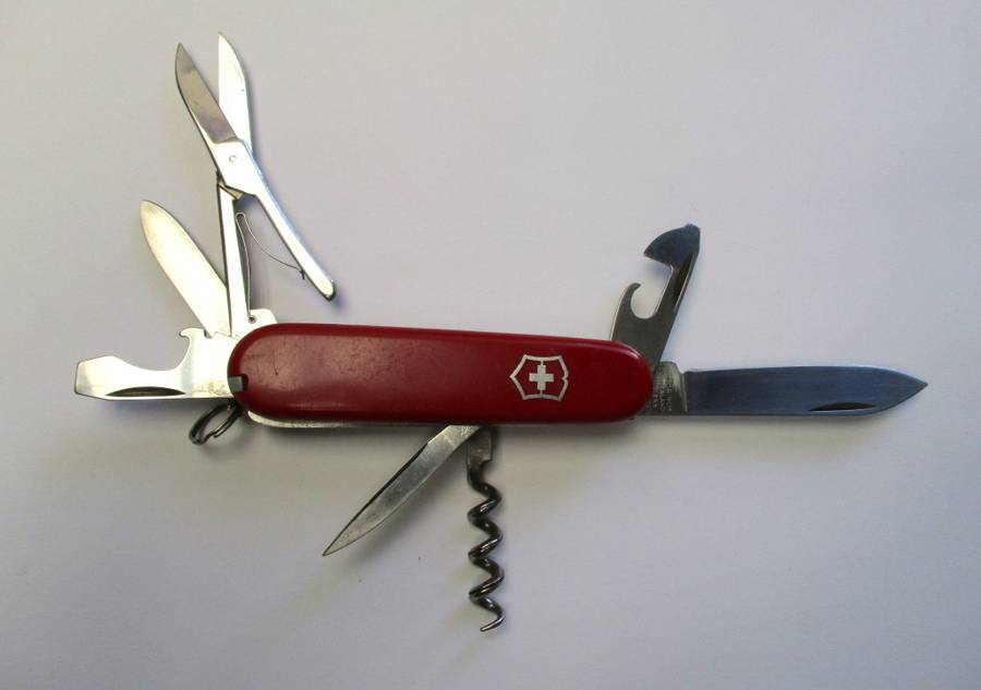 Discontinued Swiss Army / Victorinox Climber 84mm pocket knife