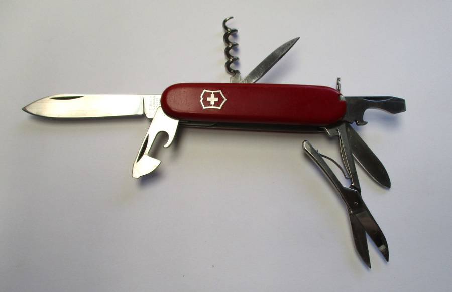 Discontinued Swiss Army / Victorinox Climber 84mm pocket knife