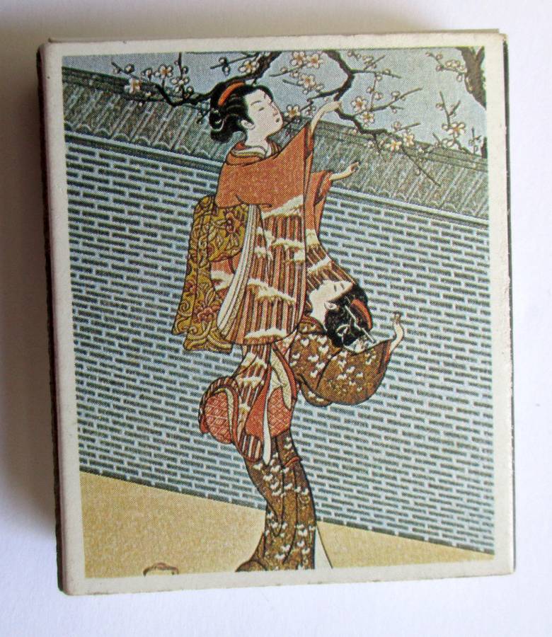 Vintage Japanese Matches / Match Box - Ukiyoe Japanese Fine Art #2