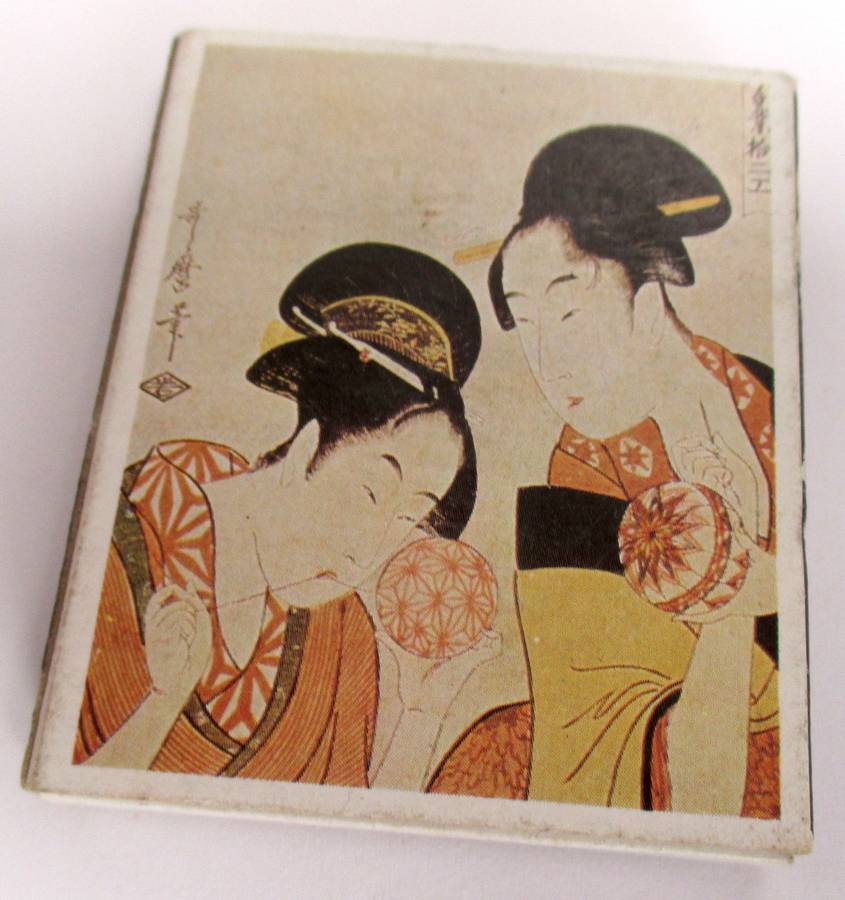 Vintage Japanese Matches / Match Box - Ukiyoe Japanese Fine Art #3
