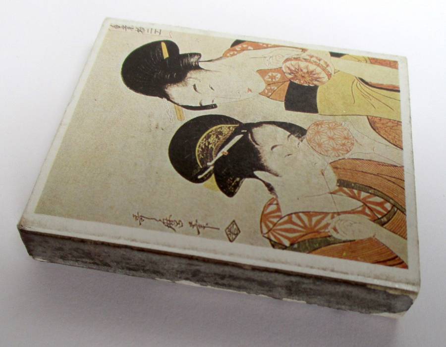 Vintage Japanese Matches / Match Box - Ukiyoe Japanese Fine Art #3