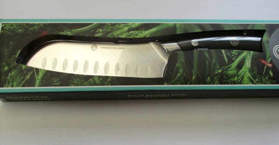 Sealed in original box -- Masterchef Small Santuko knife 12.5cm / 4.9 Inch