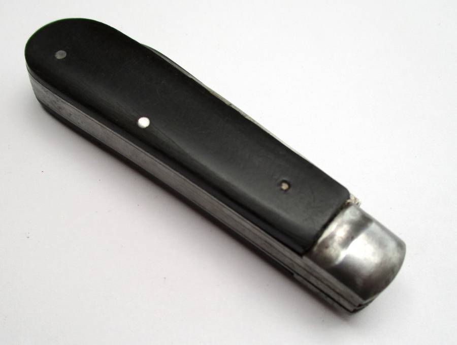 Vintage carbon steel German Jack knife made by H.Y. Kaufmann & Sons, West Germany.