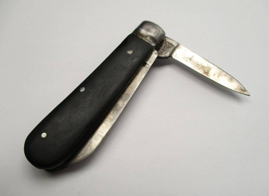 Vintage carbon steel German Jack knife made by H.Y. Kaufmann & Sons, West Germany.