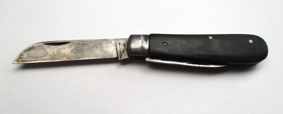 Vintage carbon steel German Jack knife made by H.Y. Kaufmann & Sons, West Germany.