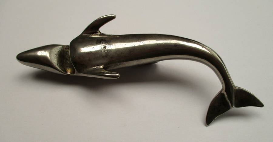 Metal Dolphin shaped Bottle opener