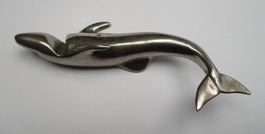 Metal Dolphin shaped Bottle opener