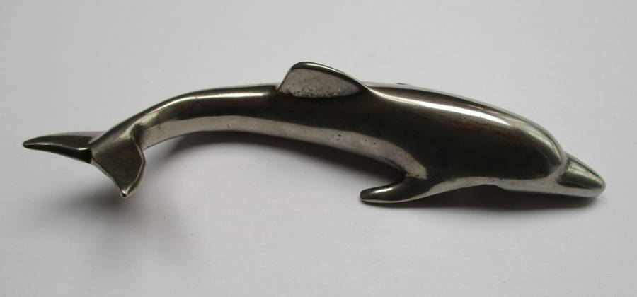 Metal Dolphin shaped Bottle opener