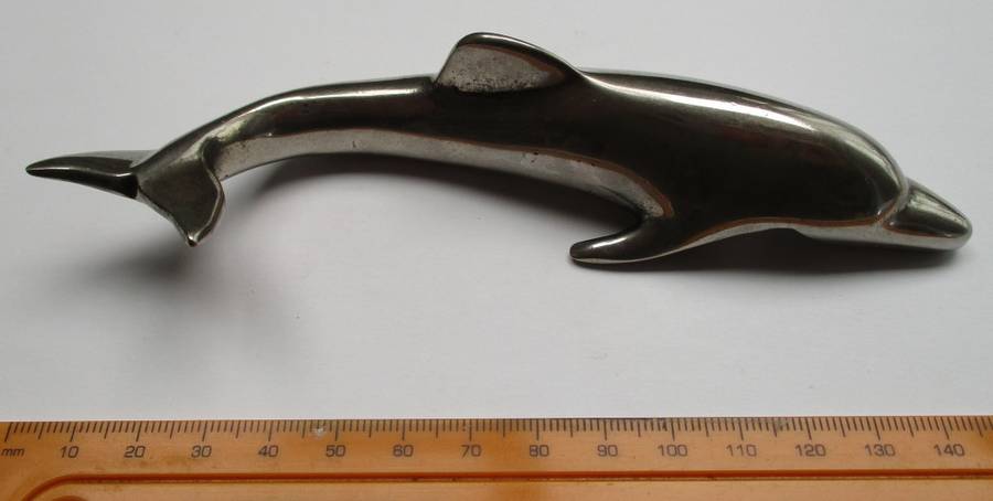 Metal Dolphin shaped Bottle opener