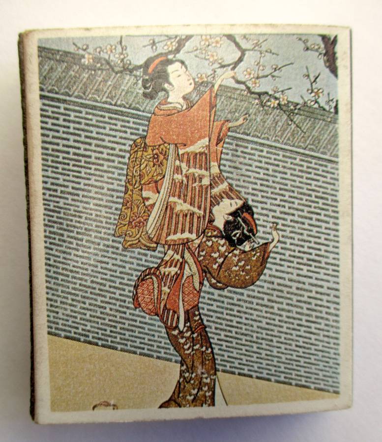 Vintage Japanese Matches / Match Box - Ukiyoe Japanese Fine Art #4