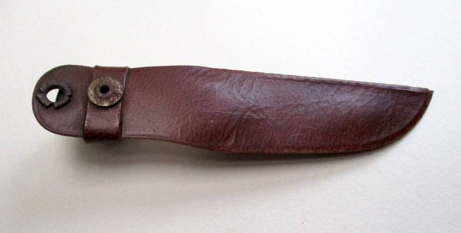 Vintage KIWI - New Zealand Letter Opener - small knife in sheath